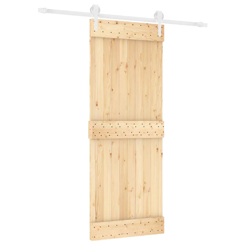 Slankios durys Natūrali ir Balta 80 x 210 cm