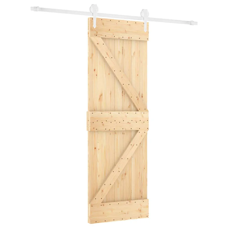 Slankios durys Natūrali ir Balta 70 x 210 cm