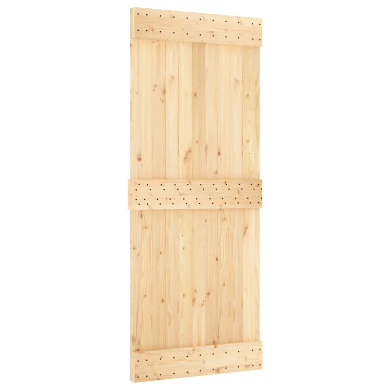 Slankios durys Natūrali ir Balta 85 x 210 cm