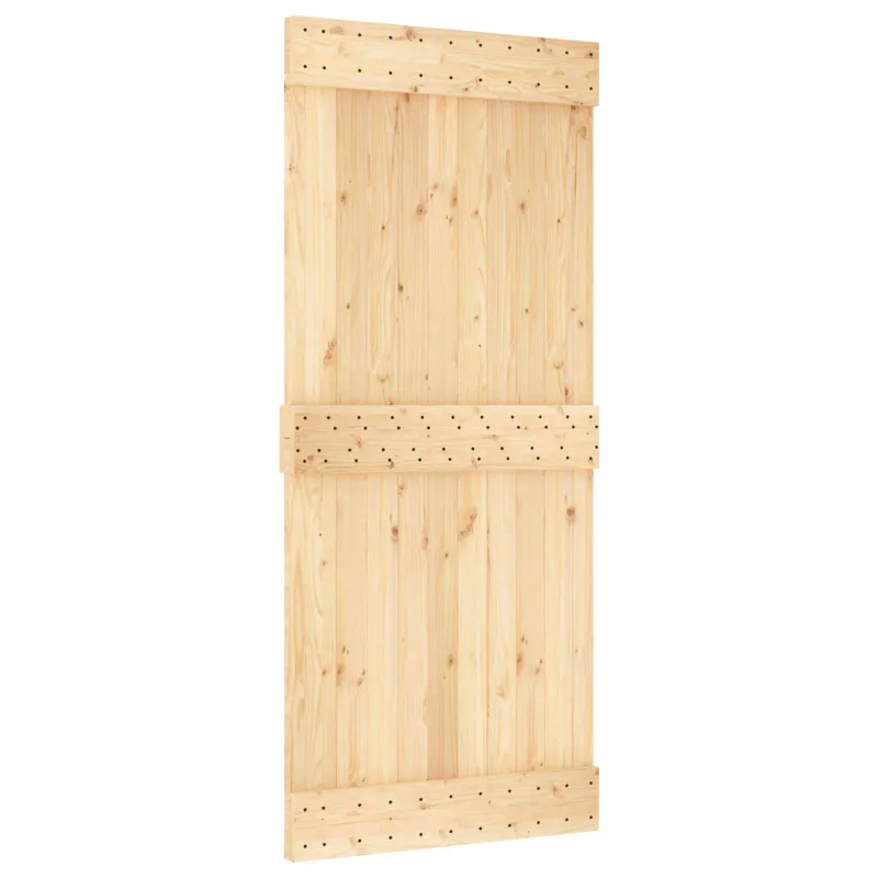 Slankios durys Natūrali ir Balta 90 x 210 cm