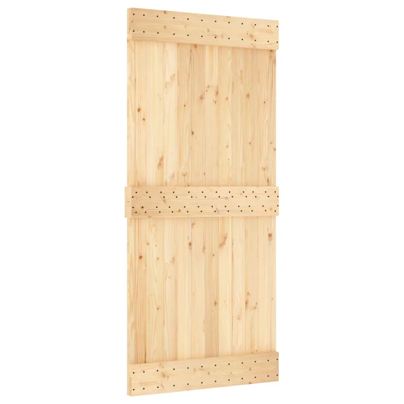 Slankios durys Natūrali ir Balta 95 x 210 cm