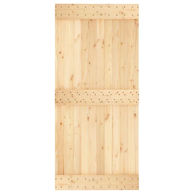 Slankios durys Natūrali ir Balta 95 x 210 cm