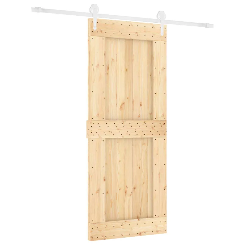 Slankios durys Natūrali ir Balta 85 x 210 cm