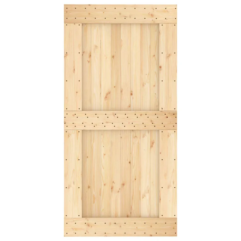 Slankios durys Natūrali ir Balta 100 x 210 cm
