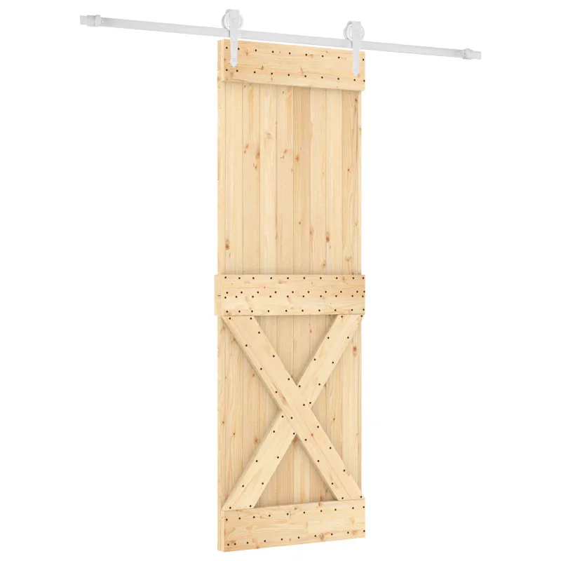 Slankios durys Natūrali ir Balta 70 x 210 cm