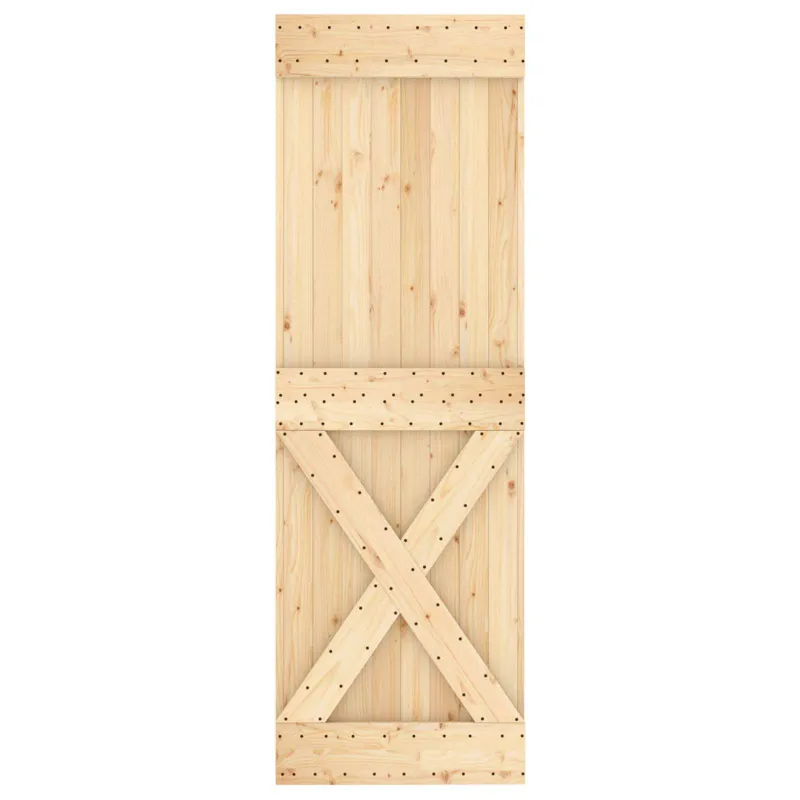 Slankios durys Natūrali ir Balta 70 x 210 cm