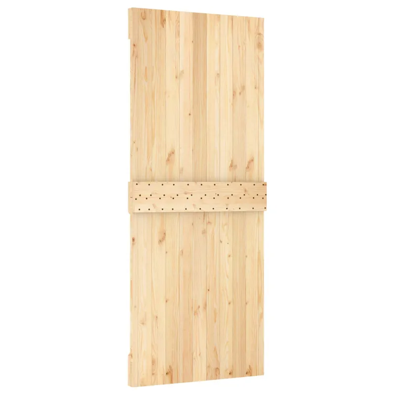 Slankios durys Natūrali ir Balta 85 x 210 cm