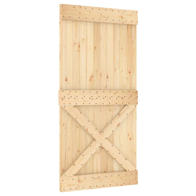 Slankios durys Natūrali ir Balta 100 x 210 cm