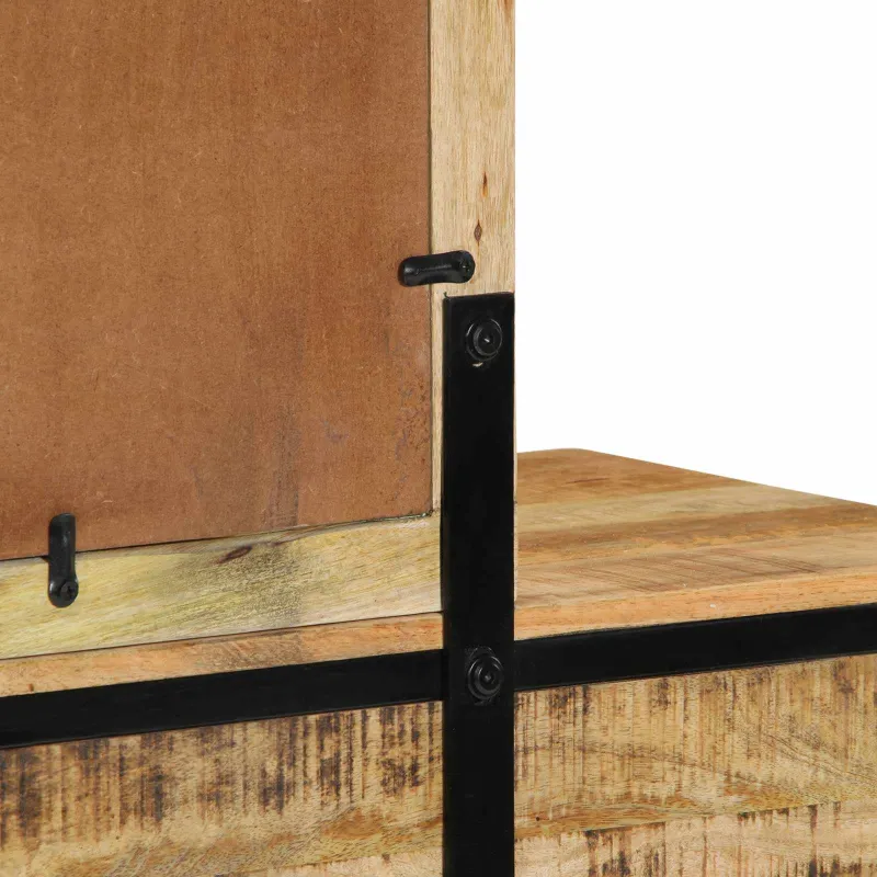 Makiažo stalas Ruda 100 x 40 x 120 cm Mango medienos masyvas