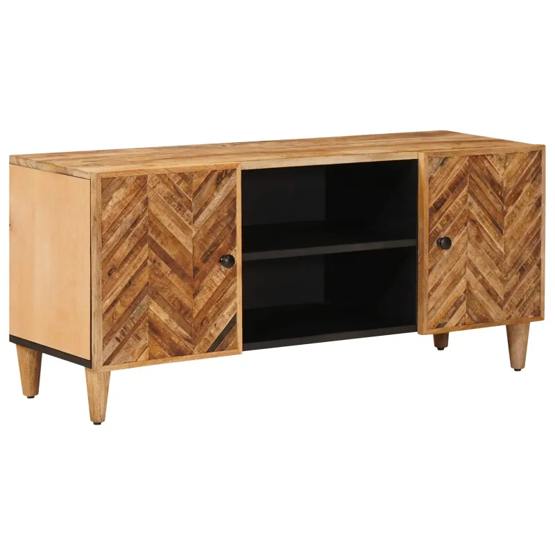 Saugojimo spintos Ruda 105 x 33,5 x 46 cm Kietas mango medis