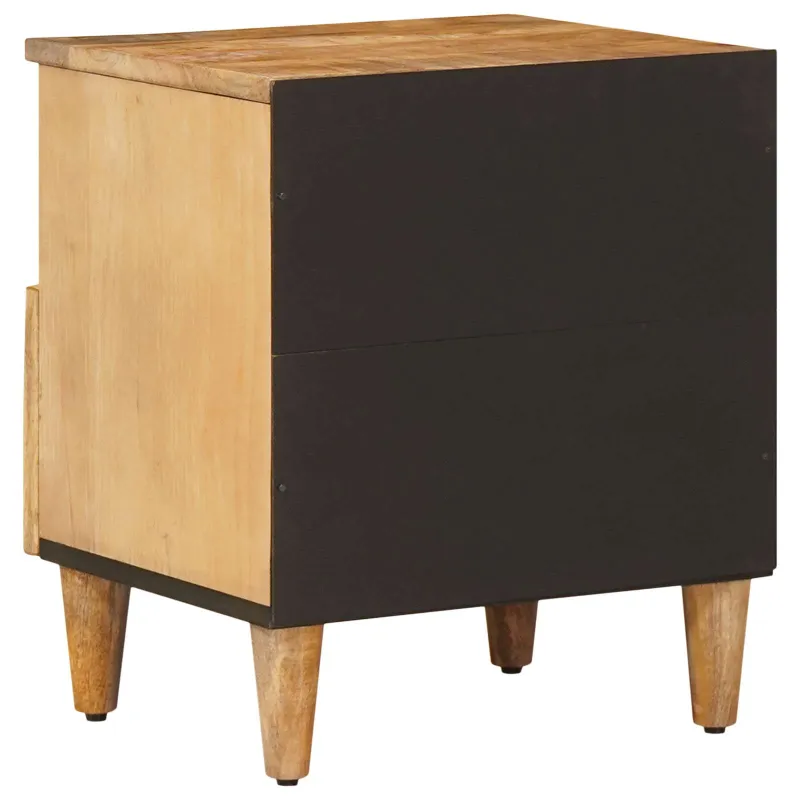 Naktinis staliukas 2 pcs Ruda 50 x 33 x 60 cm