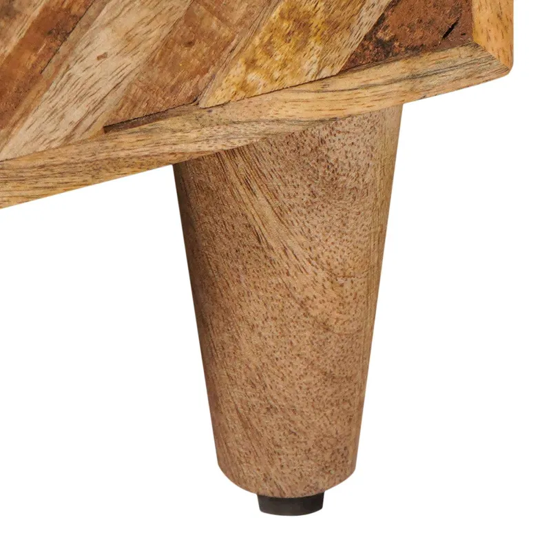 Naktinis staliukas 2 pcs Ruda 50 x 33 x 60 cm