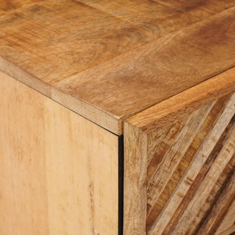 Naktinis staliukas Ruda 50 x 33 x 60 cm Kietas mango medis