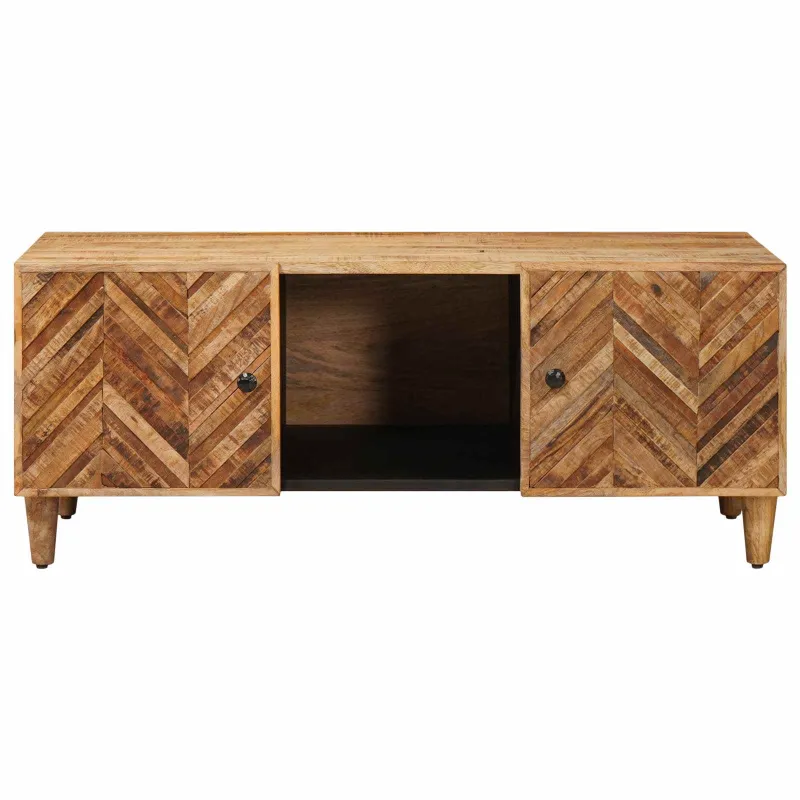 Kavos staliukas Ruda 100 x 54 x 40 cm Kietas mango medis
