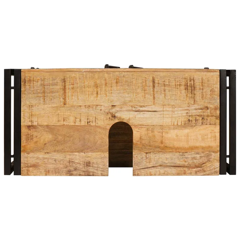 Praustuvo spintelė Ruda 71 x 33 x 58 cm Kietas mango medis