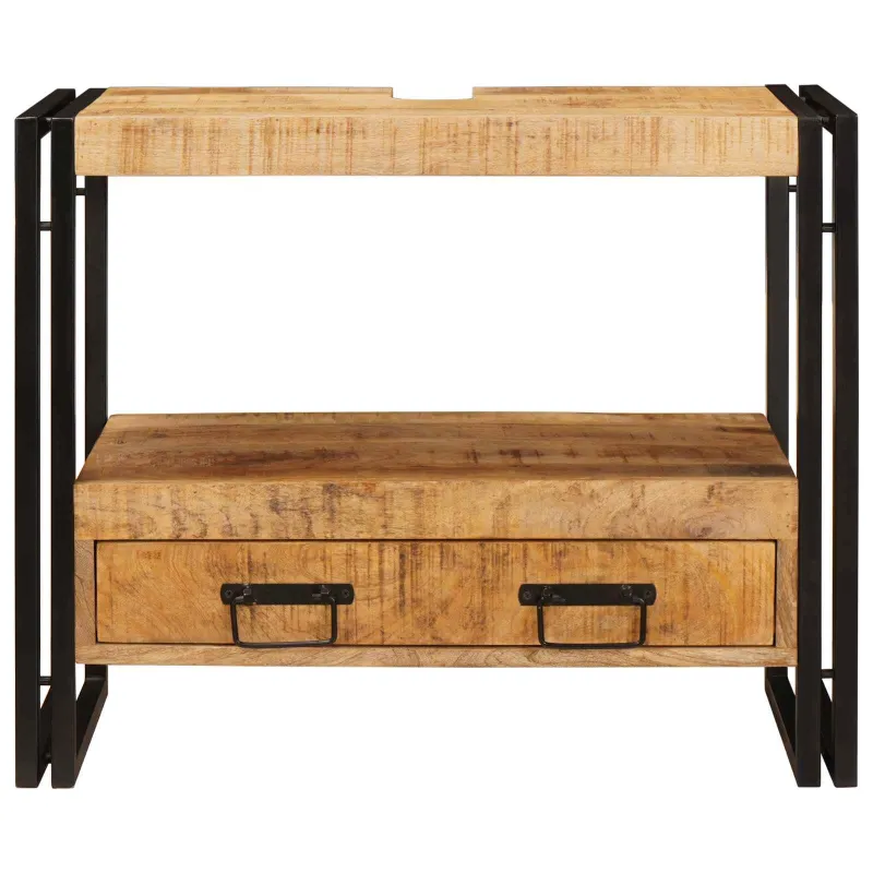 Veidrodžių kabinetas Ruda 71 x 33 x 58 cm Kietas mango medis