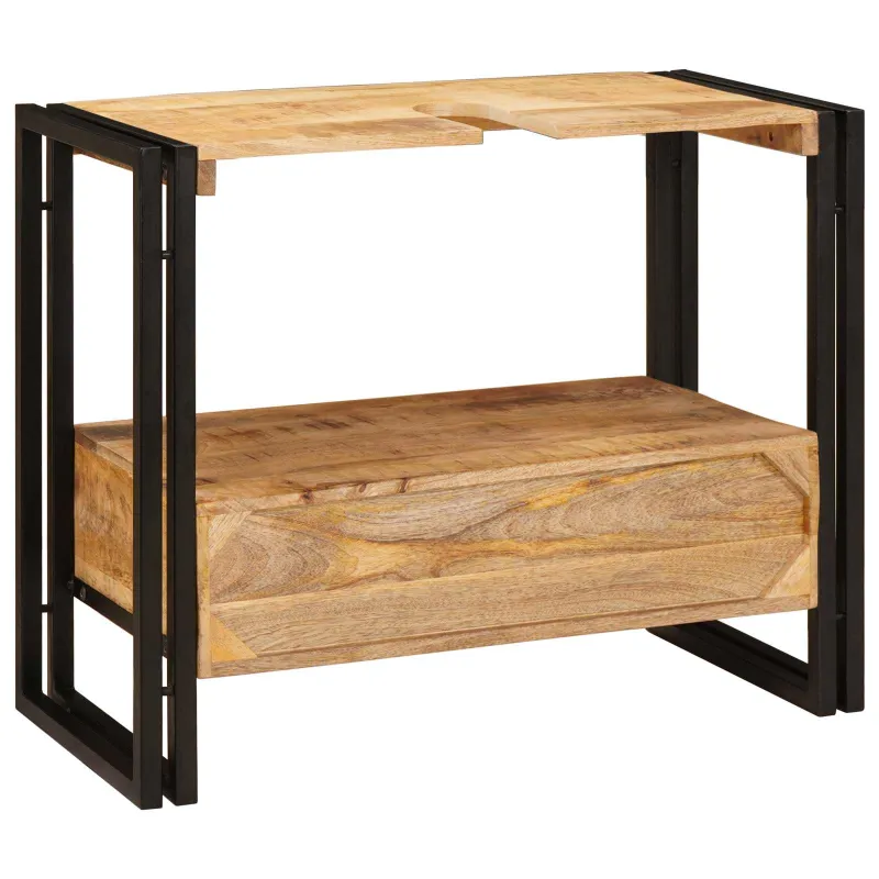 Veidrodžių kabinetas Ruda 71 x 33 x 58 cm Kietas mango medis