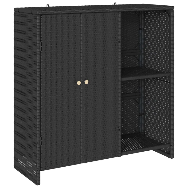 Oppbevaringsskap su lentyna Juoda 100 x 36 x 102 cm Ratanas