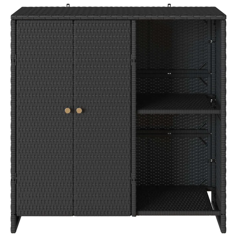 Oppbevaringsskap su lentyna Juoda 100 x 36 x 102 cm Ratanas