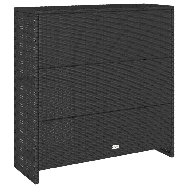 Oppbevaringsskap su lentyna Juoda 100 x 36 x 102 cm Ratanas