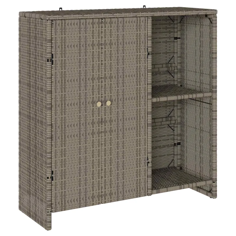 Oppbevaringsskap su lentyna Pilka 100 x 36 x 102 cm Ratanas