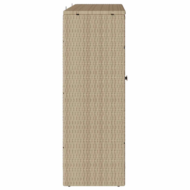 Oppbevaringsskap su lentyna Smėlio 100 x 36 x 102 cm Ratanas
