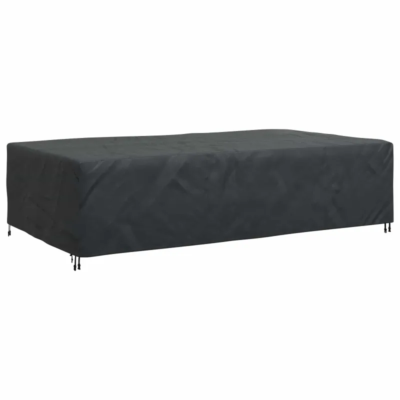 Baldų uždangalas Paprastas Juoda 305 x 190 x 85 cm 600D