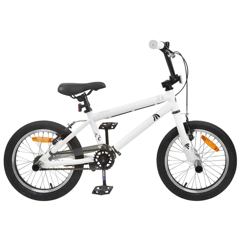 BMX Dviratis 20 Colių skirta vyresniems nei 9 metų Balta