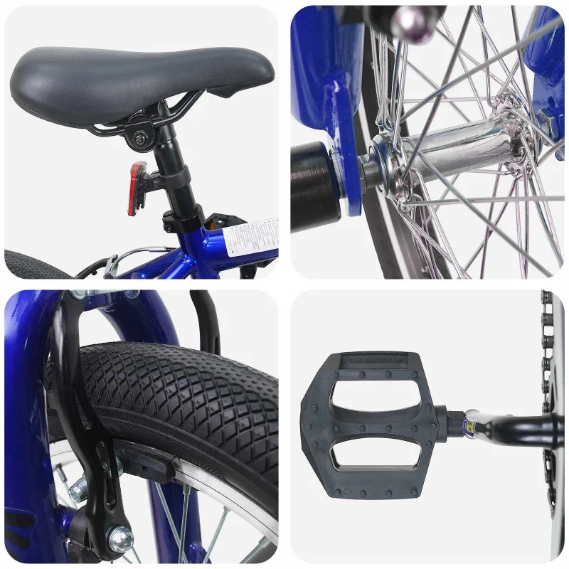 BMX Dviratis 20 Colių skirta vyresniems nei 9 metų