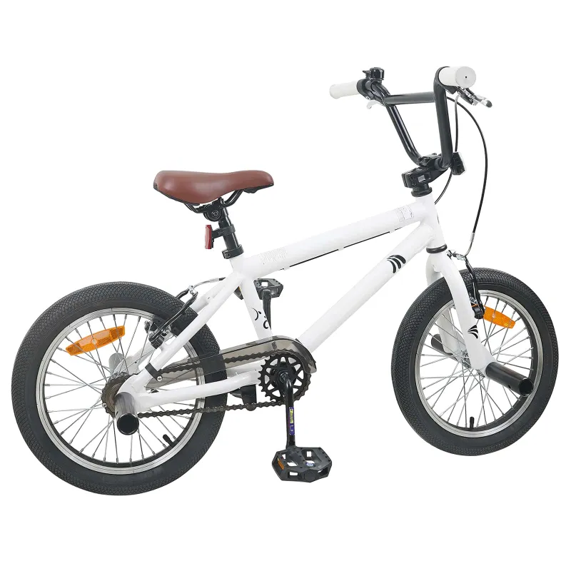 BMX Dviratis 20 Colių skirta vyresniems nei 9 metų Balta