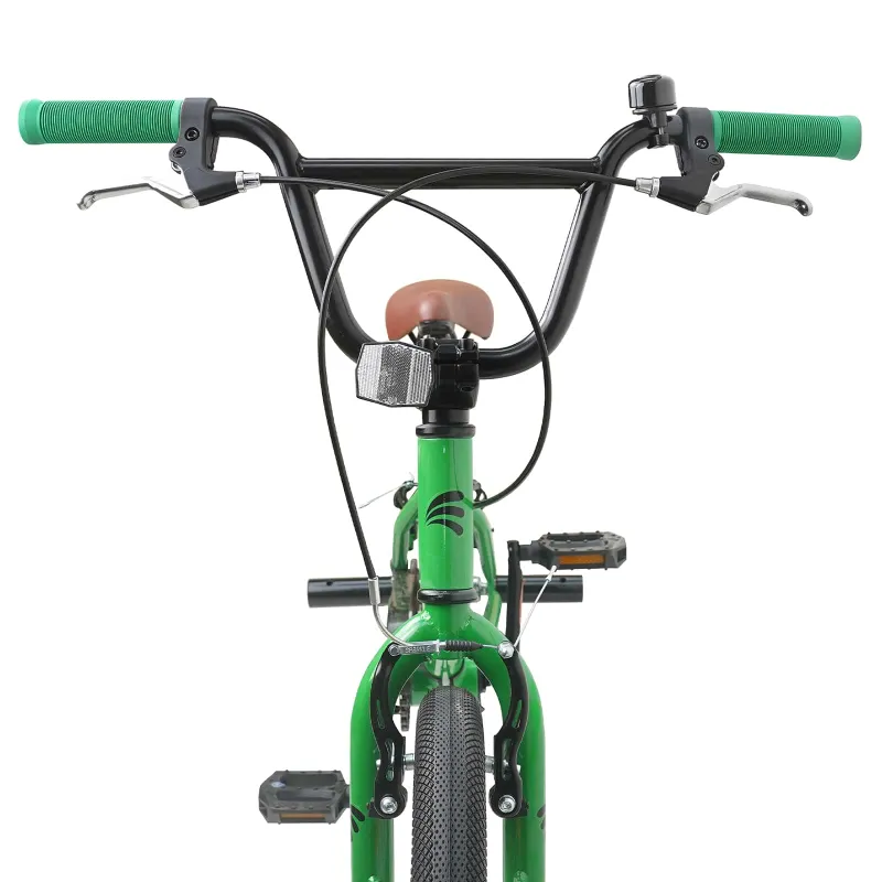 BMX Dviratis 16 Colių 5-8 metų amžiaus Žalia