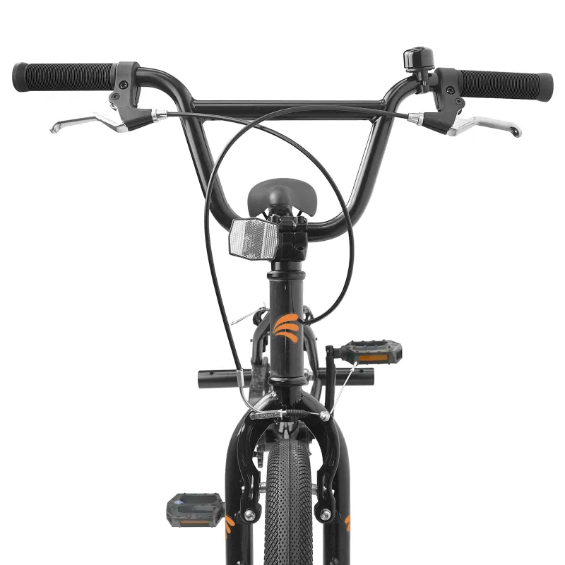 BMX Dviratis 20 Colių 9 metų amžiaus Juoda
