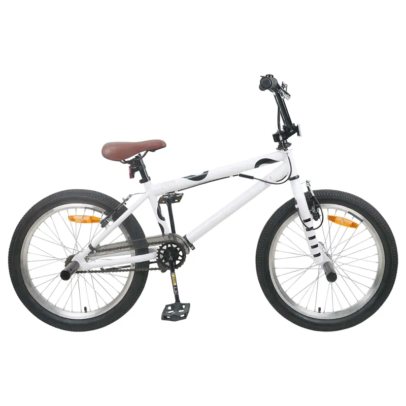 BMX Dviratis 20 Colių skirta vyresniems nei 9 metų Balta