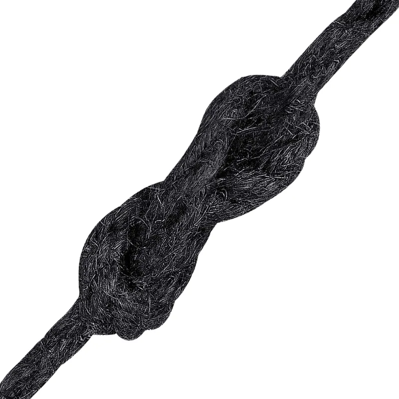 Juto virvė 2 pcs 2 Juoda 100% Tossa jutas