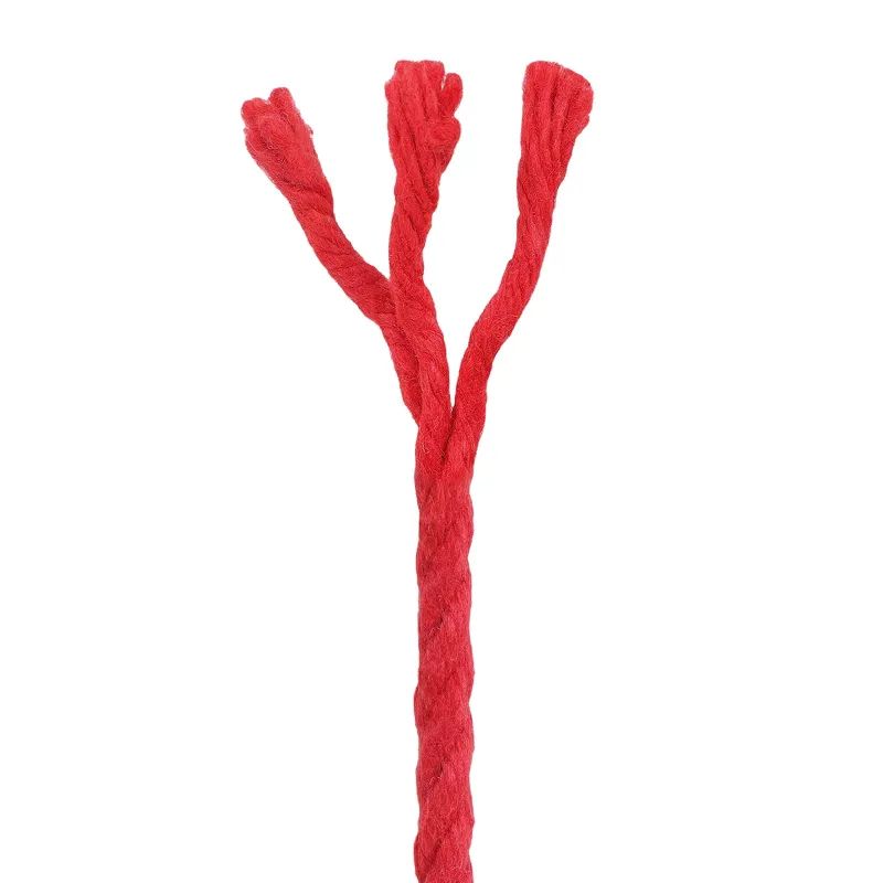 Virvė 10 pcs Raudona Medvilnė