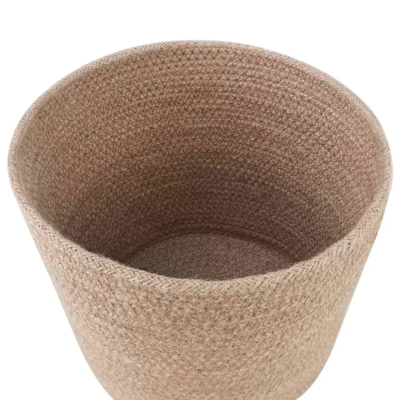 Vazonų rinkinys 2 pcs Natūrali Ø 28 x 28 cm 100% Tossa Džiutas