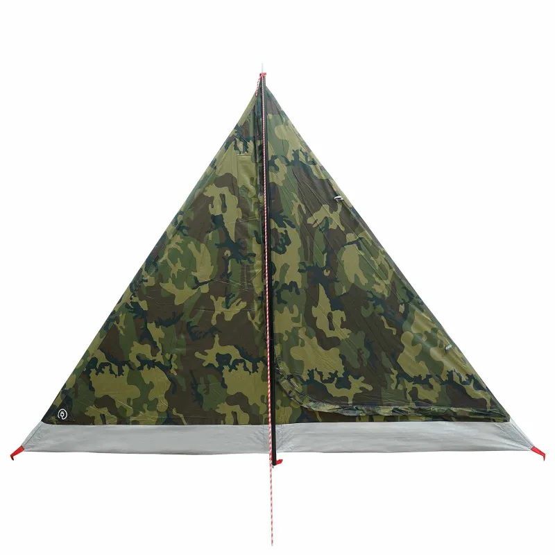 Pėsčiųjų kempingo palapinė Kamufliažinė 4 asmenims