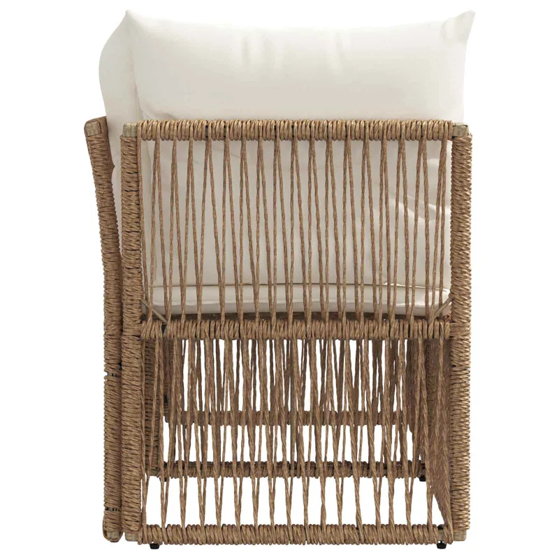 Sodo sofa 2-Vietų skaičius Smėlio poliratanas