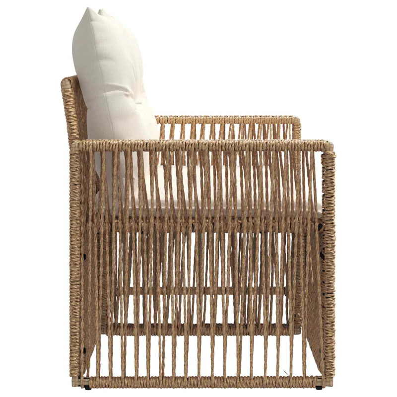 Sodo sofa 2-Vietų skaičius Smėlio poliratanas