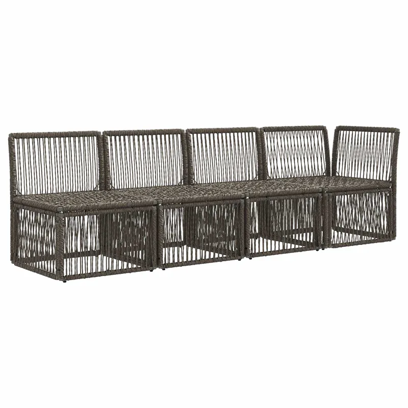 4 vietų sofa su kairiuoju porankiu 4 pcs 4-Vietų skaičius Pilka