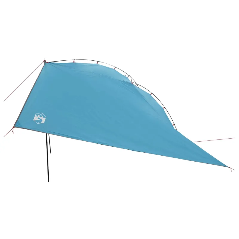 Automobilių palapinė Mėlyna 350 x 250 cm Poliesteris ir plienas
