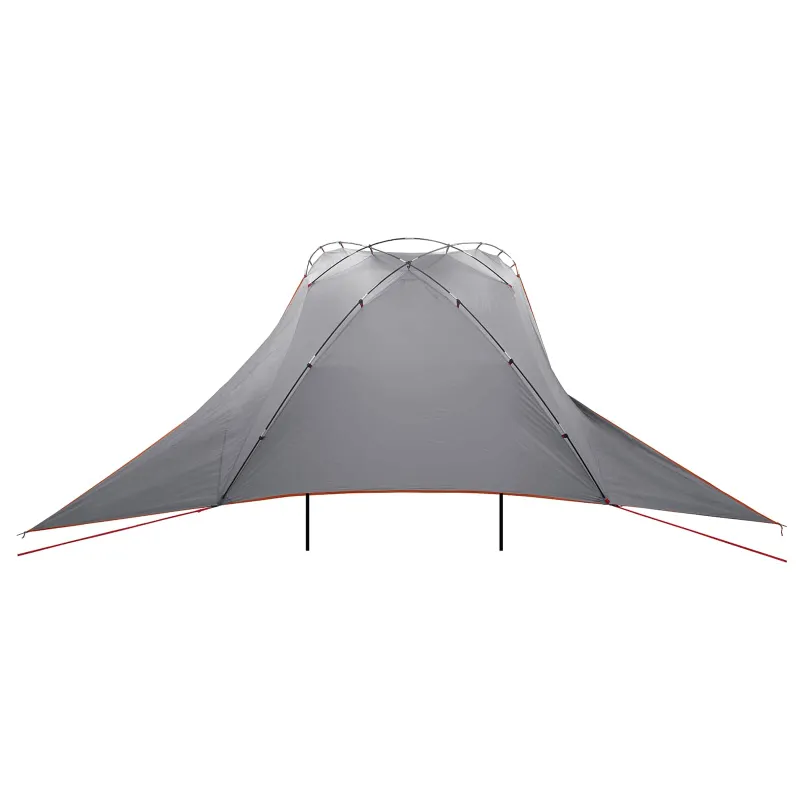 Automobilių palapinė su stogu Pilka ir oranžinė 350 x 250 cm