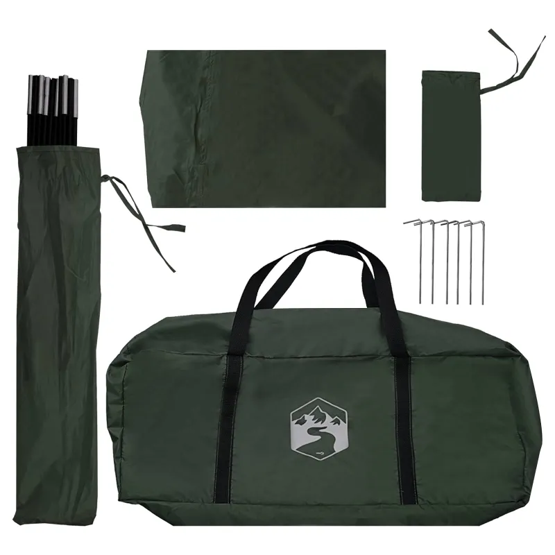Automobilių palapinė su stogu Armijos Žalia 350 x 250 cm