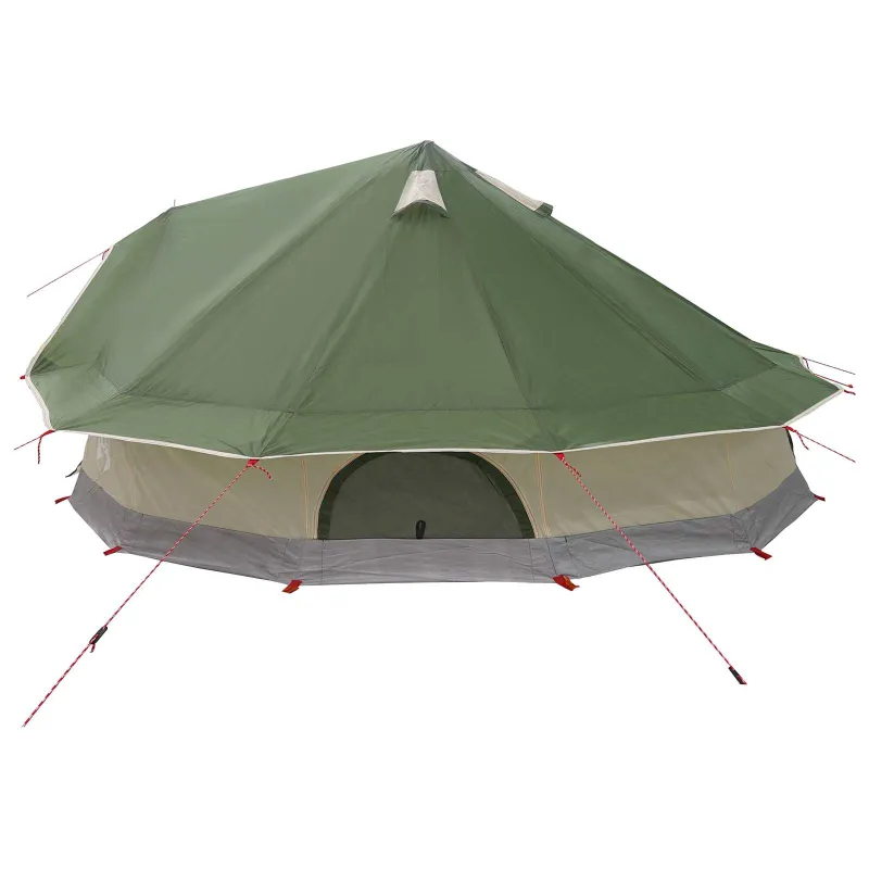 Tipi palapinė Žalia 800 x 800 x 430 cm Poliesteris ir plienas