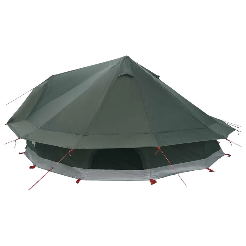 Tipi palapinė su stogu Armijos Žalia 800 x 800 x 430 cm