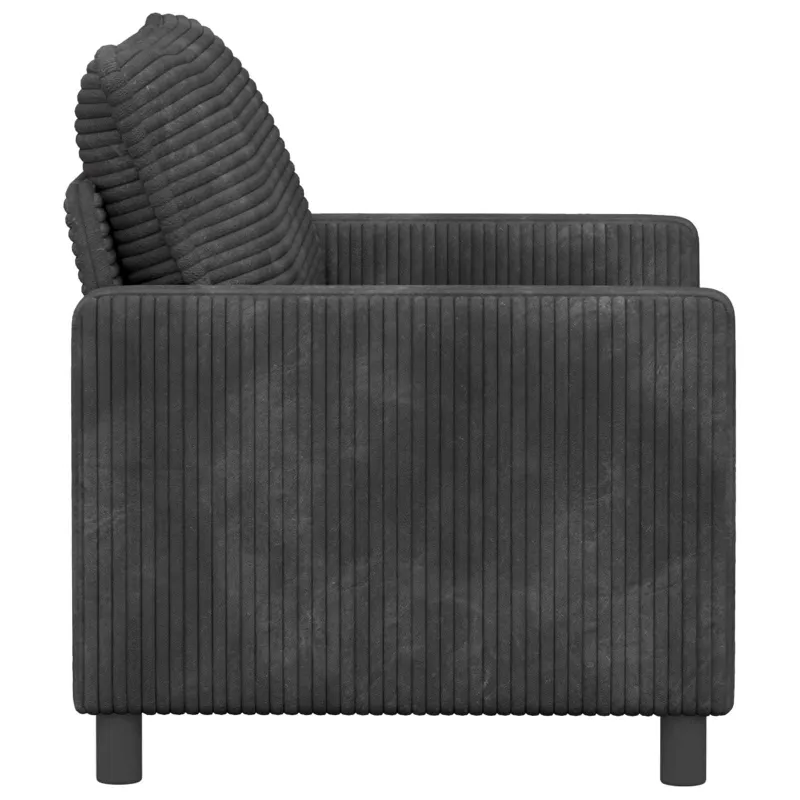 Sofa Tamsiai pilka 126 x 81 x 87,5 cm Poliesteris