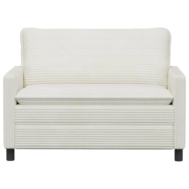 Sofa Kreminė 126 x 81 x 87,5 cm Poliesteris