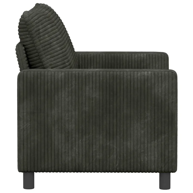 Sofa Antracito 126 x 81 x 87,5 cm Poliesteris