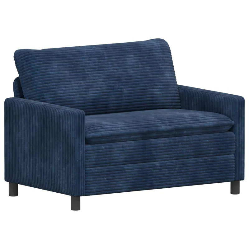 Sofa Jūrinė mėlyna 126 x 81 x 87,5 cm Poliesteris