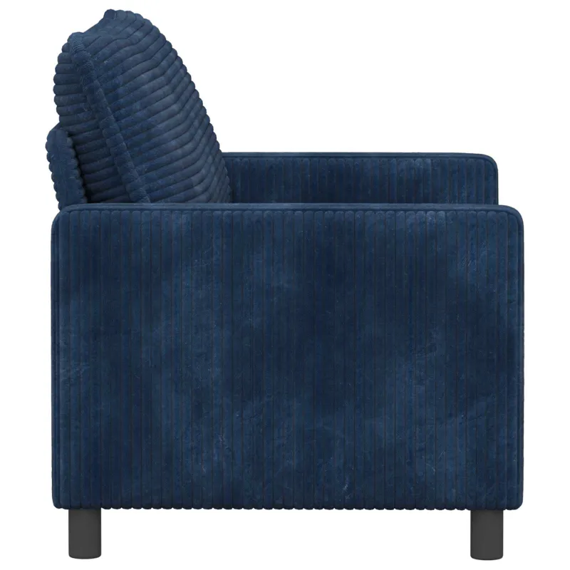 Sofa Jūrinė mėlyna 126 x 81 x 87,5 cm Poliesteris